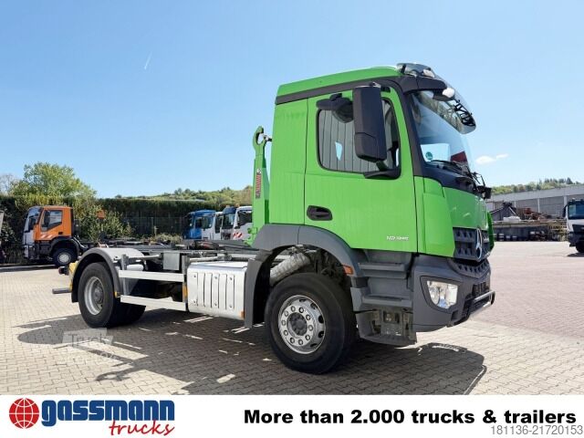 Abrollkipper Mercedes-Benz Arocs 1835/4x2, Hiab Abrollanlage XR 10 S 4150 bis