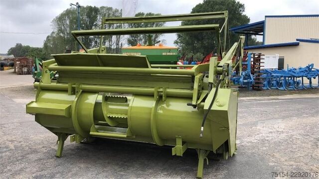 Picadora de forraje Fortschritt E 281+Maisschneidwerk