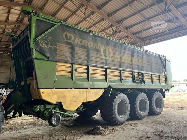 Remolque recolector Krone ZX 560 GD
