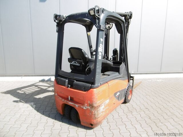 Ανυψωτικό περονοφόρο με εμπρόσθιο φορτηγό LINDE E 16 C-02 / 386