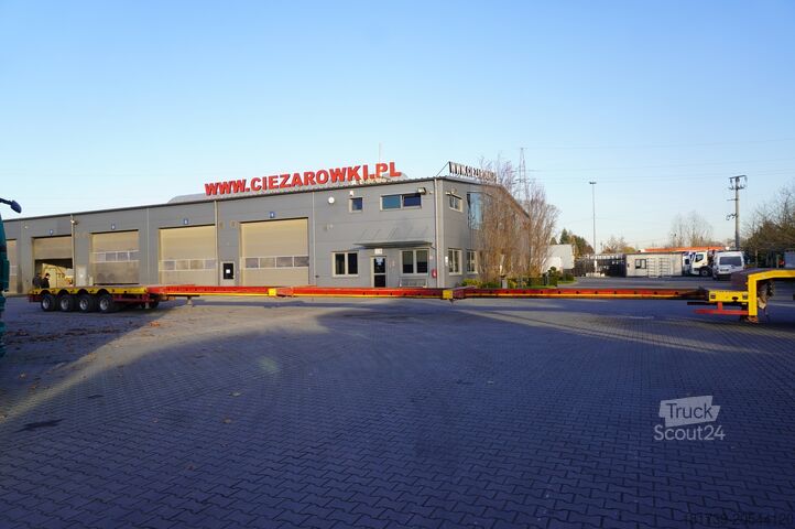 Tieflader-Sattelauflieger Stokota S4T.H4-01 / 36 m max length/Remote contr