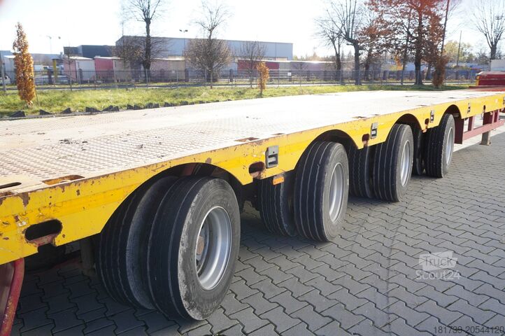 Tieflader-Sattelauflieger Stokota S4T.H4-01 / 36 m max length/Remote contr