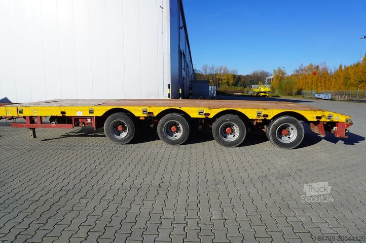 Návěs s nízkým nakladačem Stokota S4T.H4-01 / 36 m max length/Remote contr