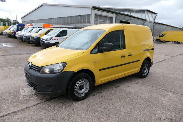 Kassevogn VW Caddy 2.0 TDI EURO-5 PARKTRONIK 6-GANG 2xSCHIEBETÜR CoC