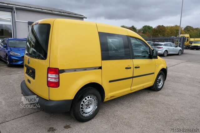 Kassevogn VW Caddy 2.0 TDI EURO-5 PARKTRONIK 6-GANG 2xSCHIEBETÜR CoC