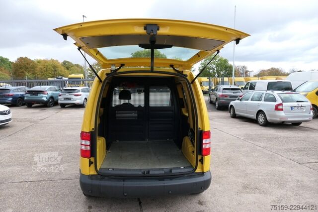 Kassevogn VW Caddy 2.0 TDI EURO-5 PARKTRONIK 6-GANG 2xSCHIEBETÜR CoC