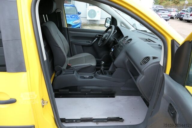 Kassevogn VW Caddy 2.0 TDI EURO-5 PARKTRONIK 6-GANG 2xSCHIEBETÜR CoC