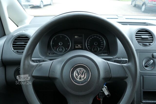 Kassevogn VW Caddy 2.0 TDI EURO-5 PARKTRONIK 6-GANG 2xSCHIEBETÜR CoC