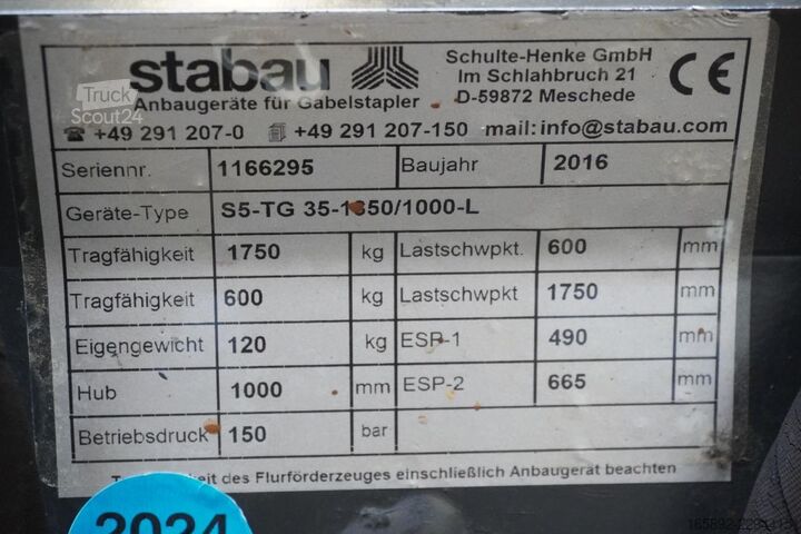 Dakša Stabau S5-TG 35-1850/1000-L/R