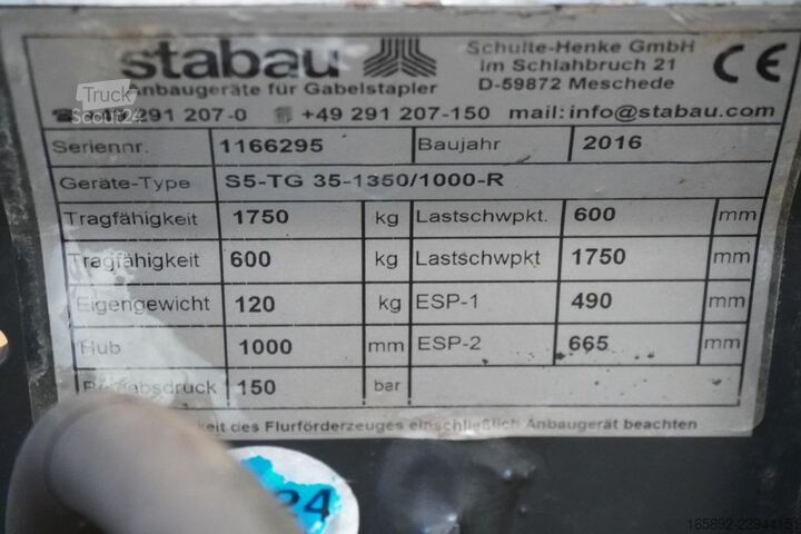 Dakša Stabau S5-TG 35-1850/1000-L/R