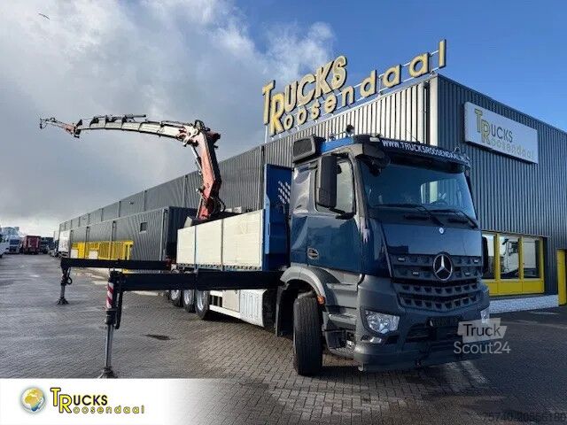 Kranbil Mercedes-Benz Arocs 3251 + FASSI 660RA . 6x Extensions +...