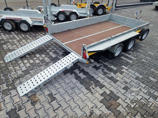 Reboque para equipamentos pesados Brian James Trailers General Plant Rampe 3500kg 360x185x25cm