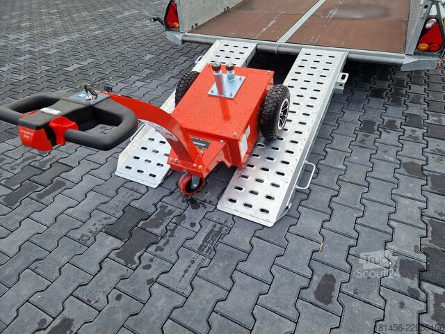 Reboque para equipamentos pesados Brian James Trailers General Plant Rampe 3500kg 360x185x25cm