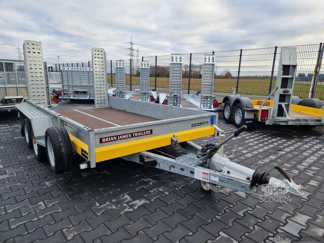 Reboque para equipamentos pesados Brian James Trailers General Plant Rampe 3500kg 360x185x25cm