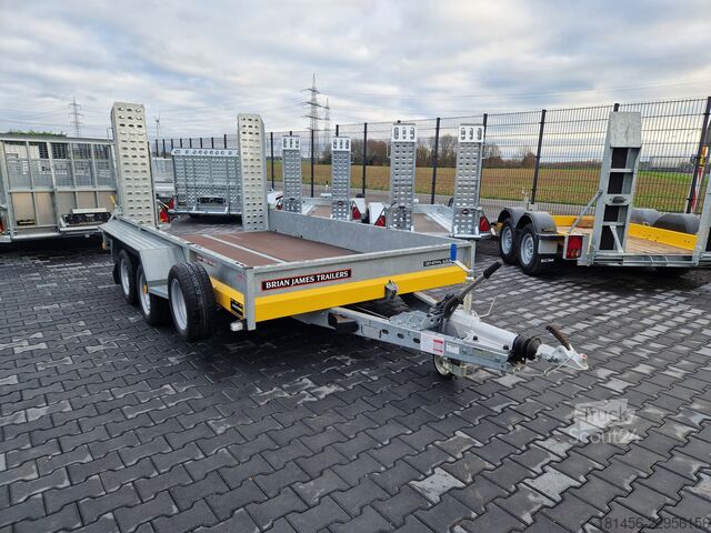 Reboque para equipamentos pesados Brian James Trailers General Plant Rampe 3500kg 360x185x25cm