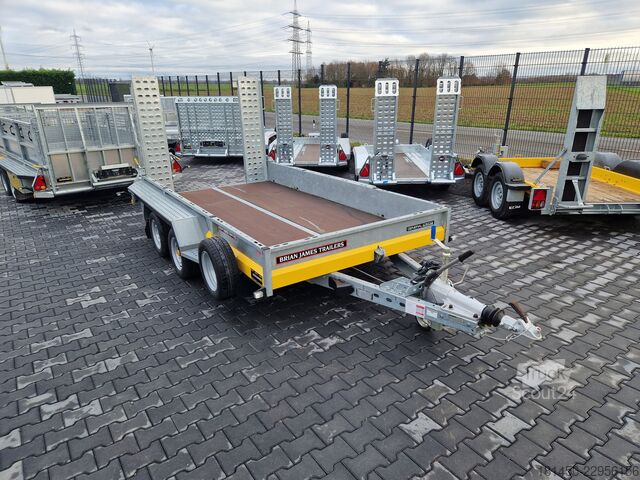 Reboque para equipamentos pesados Brian James Trailers General Plant Rampe 3500kg 360x185x25cm