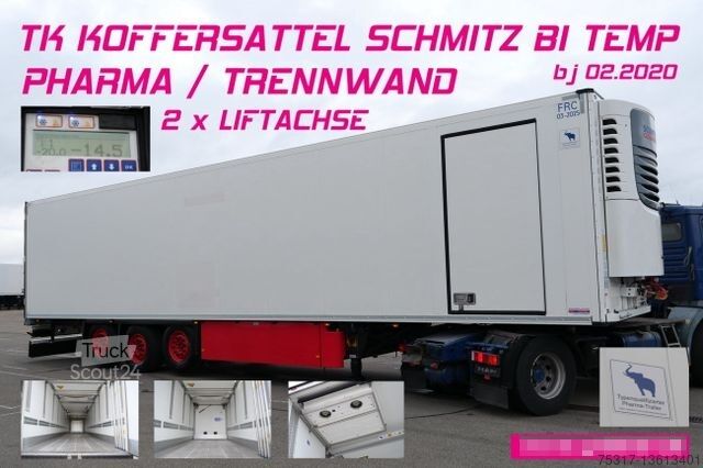Schmitz Cargobull SKO 24/ BI TEMP / PHARMA / DS / DRP SEITENTÜRE