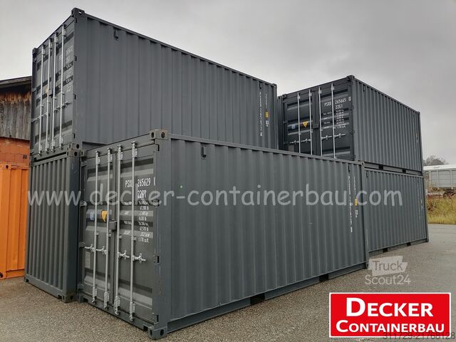 Kontejner za transport Decker Containerbau 20 ft Seecontainer-NEU EINGETROFFEN