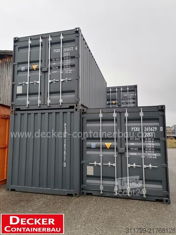 Kontejner za transport Decker Containerbau 20 ft Seecontainer-NEU EINGETROFFEN