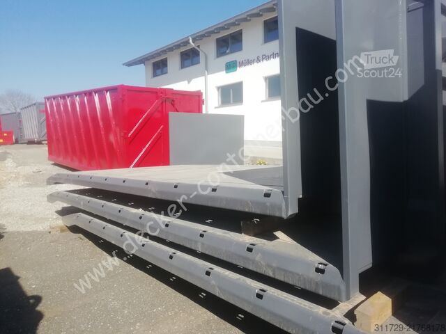 Kontener hakowy Decker Containerbau Plattform Länge 6000 mm , Sofort