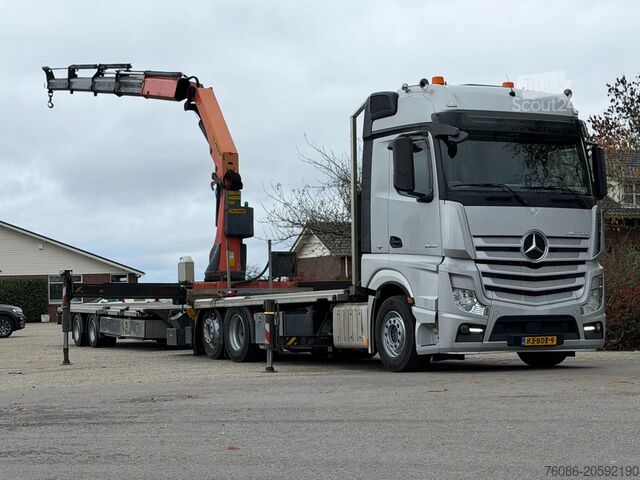Camion-grue Mercedes-Benz Actros 2640 PALFINGER 34TM CRANE/GRUE!!RADIO RE...