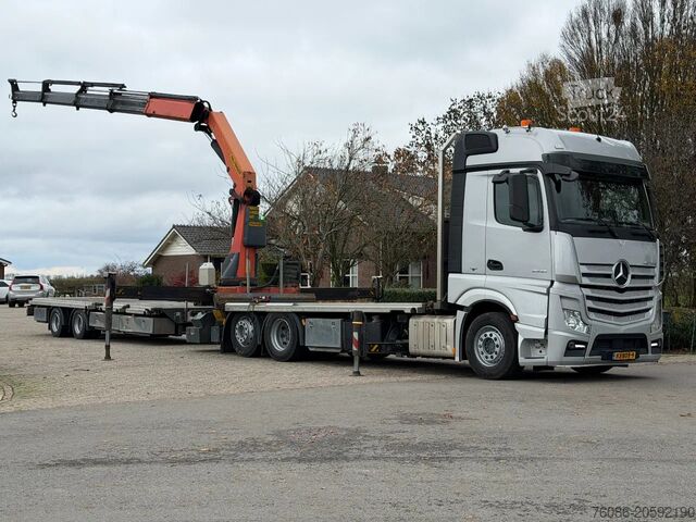 Camion-grue Mercedes-Benz Actros 2640 PALFINGER 34TM CRANE/GRUE!!RADIO RE...