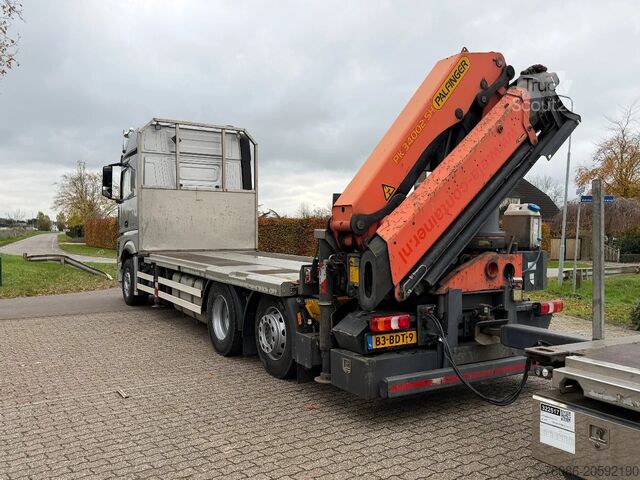Camion-grue Mercedes-Benz Actros 2640 PALFINGER 34TM CRANE/GRUE!!RADIO RE...