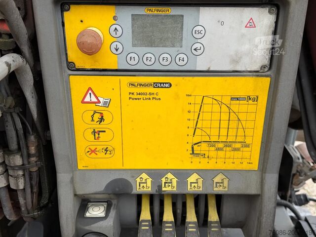 Camion-grue Mercedes-Benz Actros 2640 PALFINGER 34TM CRANE/GRUE!!RADIO RE...