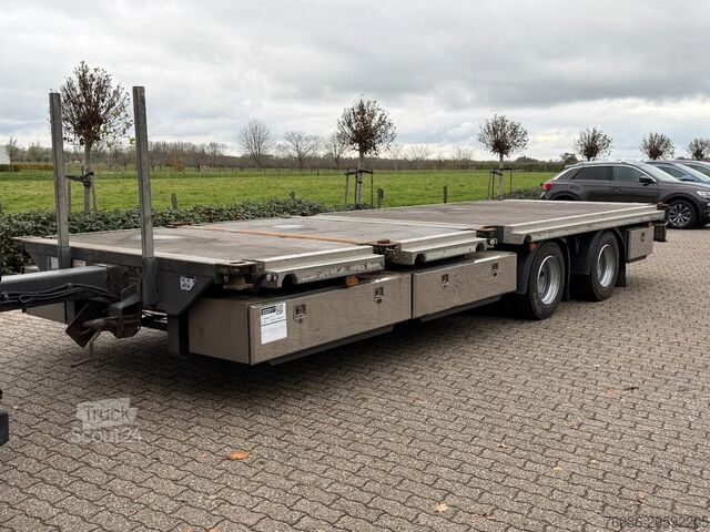 Lasteplattform Stehmann open aanhanger!! UITSCHUIFBARE ACHTERKANT!!