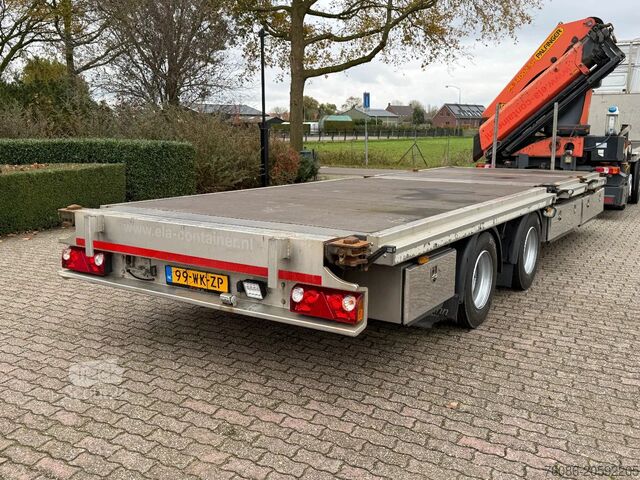 Nakládací plošina Stehmann open aanhanger!! UITSCHUIFBARE ACHTERKANT!!