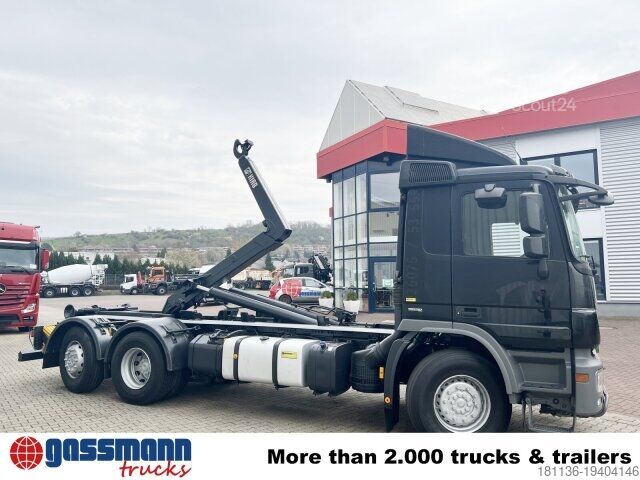 Camion benne à bras amovible Mercedes-Benz Actros 2546 L 6x2/45 NLA, Retarder,