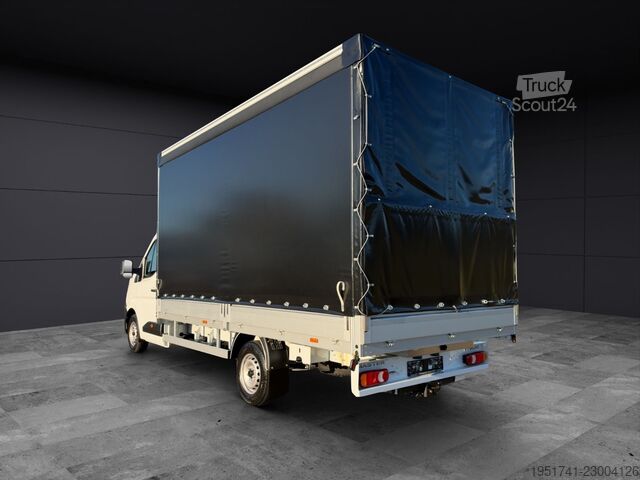 Фургон с брезентова завеса RENAULT Master 2x Schiebeplane Luftfederung AHK