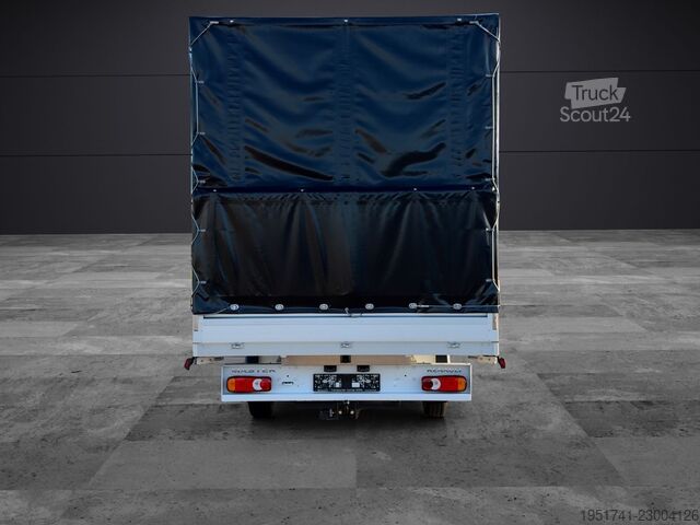 Фургон с брезентова завеса RENAULT Master 2x Schiebeplane Luftfederung AHK