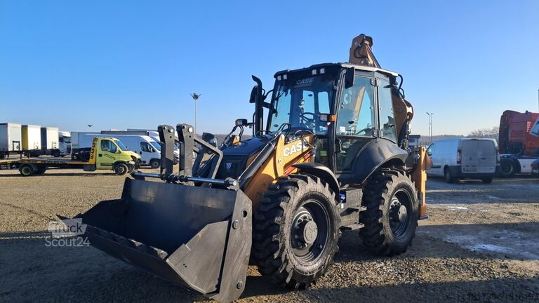 Chargeuse-pelleteuse Case 695SV backhoe loader / 0 MTH! / joystick