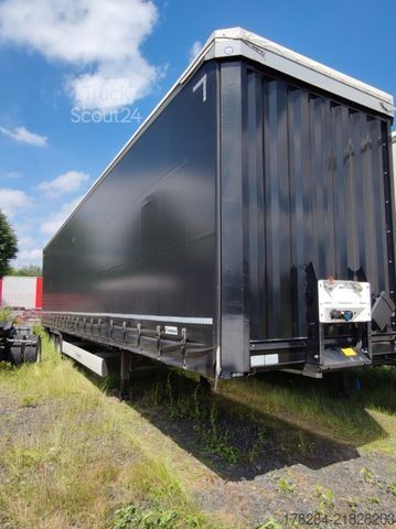 Semi-remorque bâchée KRONE Mega Liner SZP 18 Edscha, hydraulisches Hubdach