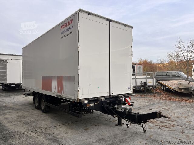 Причіп-фургон Möslein TKO 105 D Schwebheim  Tandem- Koffer- Anhänger, Durchladbar