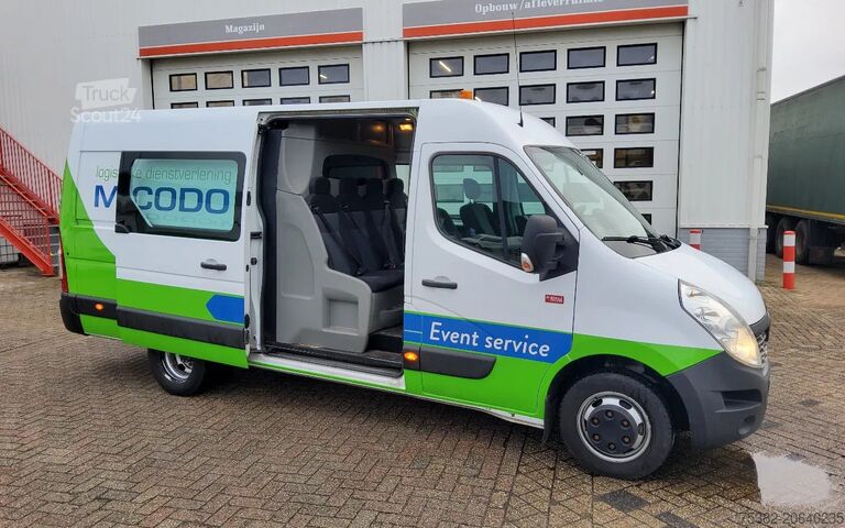 Fourgon double cabine Renault Master 150.35 EURO 6 L3H2 DL DUBBELE CABINE -...