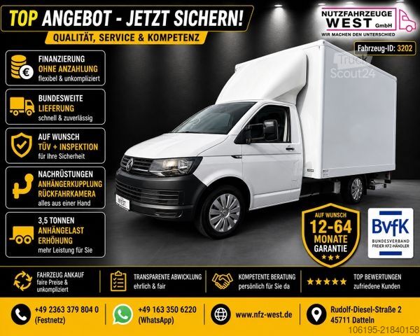 Transporter mit Koffer VOLKSWAGEN T6 TDI Koffer + Hebebühne*Garantie*1.Hand*
