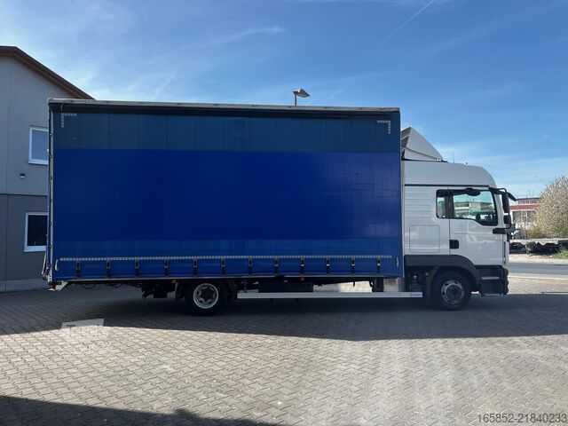 Tautliner MAN TGL 8.220 Jumbo m. Ortmann Edscha Gardine (13)