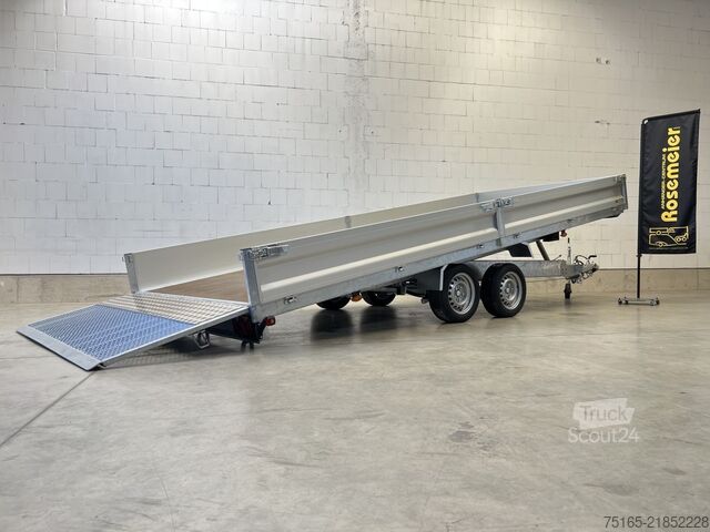 Transportadores de máquinas e reboques para escavadoras Variant 3552 UX Plattform/Universaltransporter