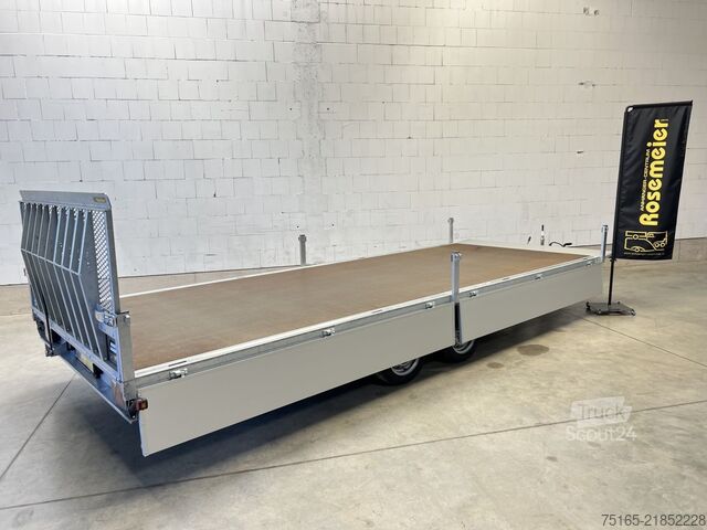 Transportadores de máquinas e reboques para escavadoras Variant 3552 UX Plattform/Universaltransporter