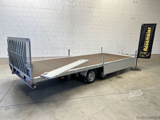 Mašinų transportavimo priekabos ir ekskavatorių priekabos Variant 3552 UX Plattform/Universaltransporter