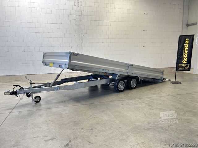 Mašinų transportavimo priekabos ir ekskavatorių priekabos Variant 3552 UX Plattform/Universaltransporter