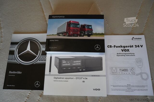  Mercedes-Benz Actros L 3552 8x4 / 2023/ steereing axle