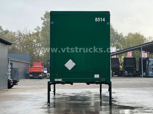 Değiştirme kasalı treyler KRONE 50 x Jumbo-Wechselbrücke Edscha Festdach Lager