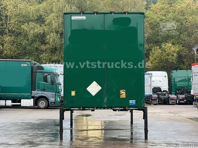 Değiştirme kasalı treyler KRONE 50 x Jumbo-Wechselbrücke Edscha Festdach Lager