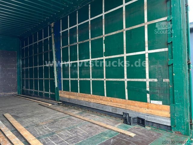 Değiştirme kasalı treyler KRONE 50 x Jumbo-Wechselbrücke Edscha Festdach Lager