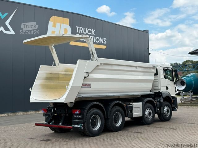Tipvogn MAN TGS 41.480 BB 8X4 Hydraulische Klappe