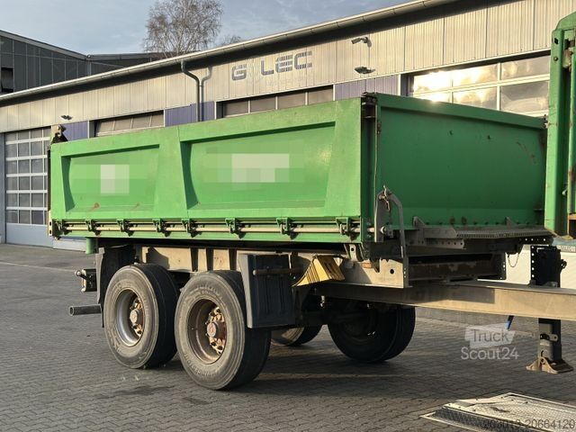 Camion ribaltabile trilaterale MAN TGS 26.400 6x6 MEILLER Kipper Schmitz EURO 5