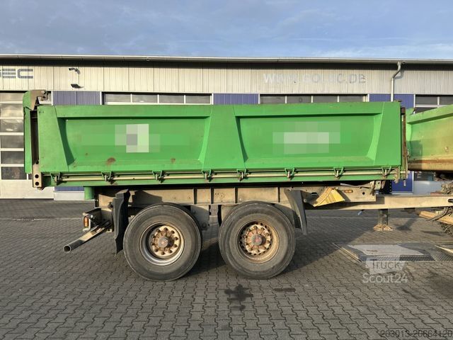 Camion ribaltabile trilaterale MAN TGS 26.400 6x6 MEILLER Kipper Schmitz EURO 5